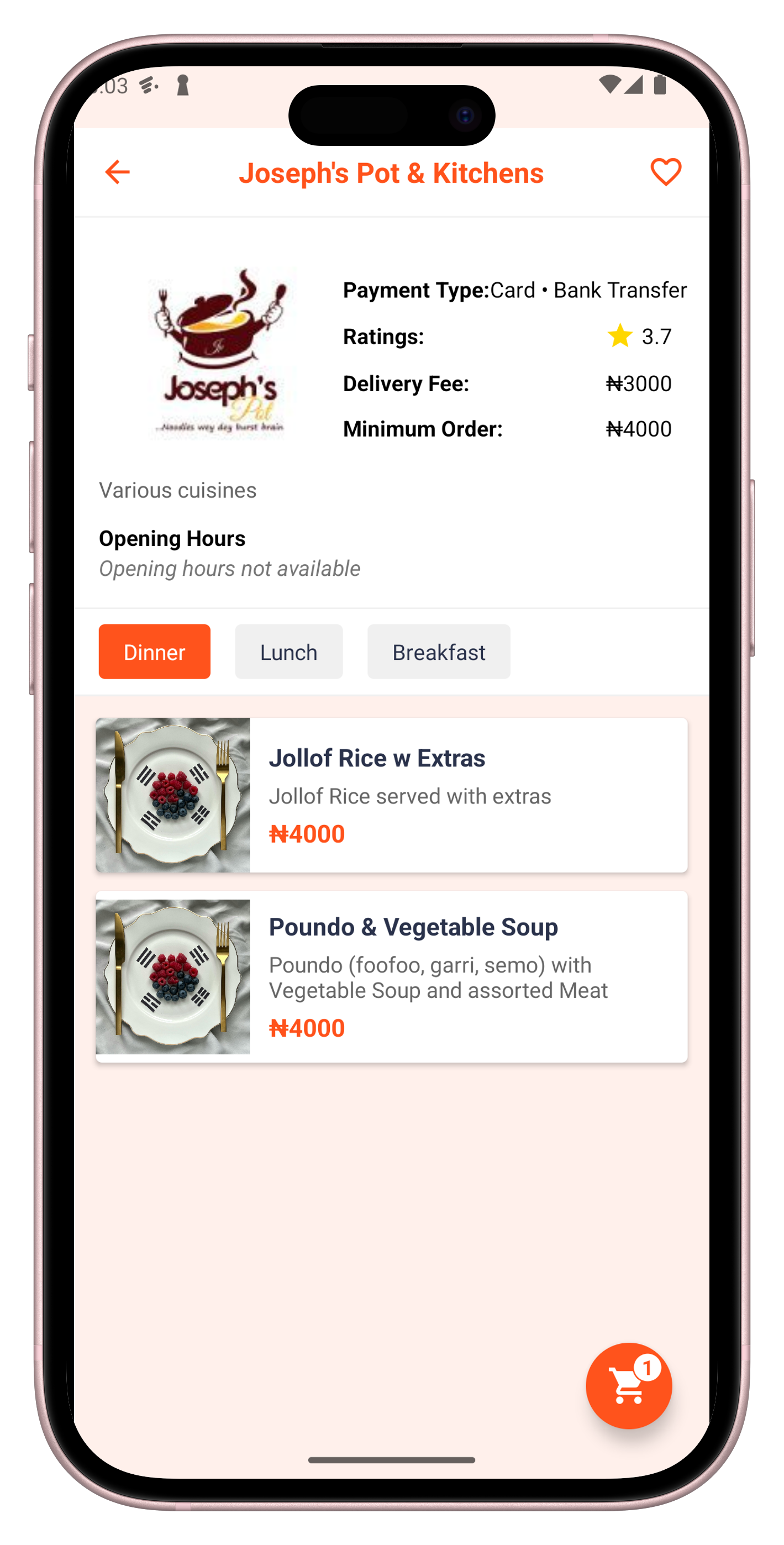 GoBuyMe Order Tracking Mockup