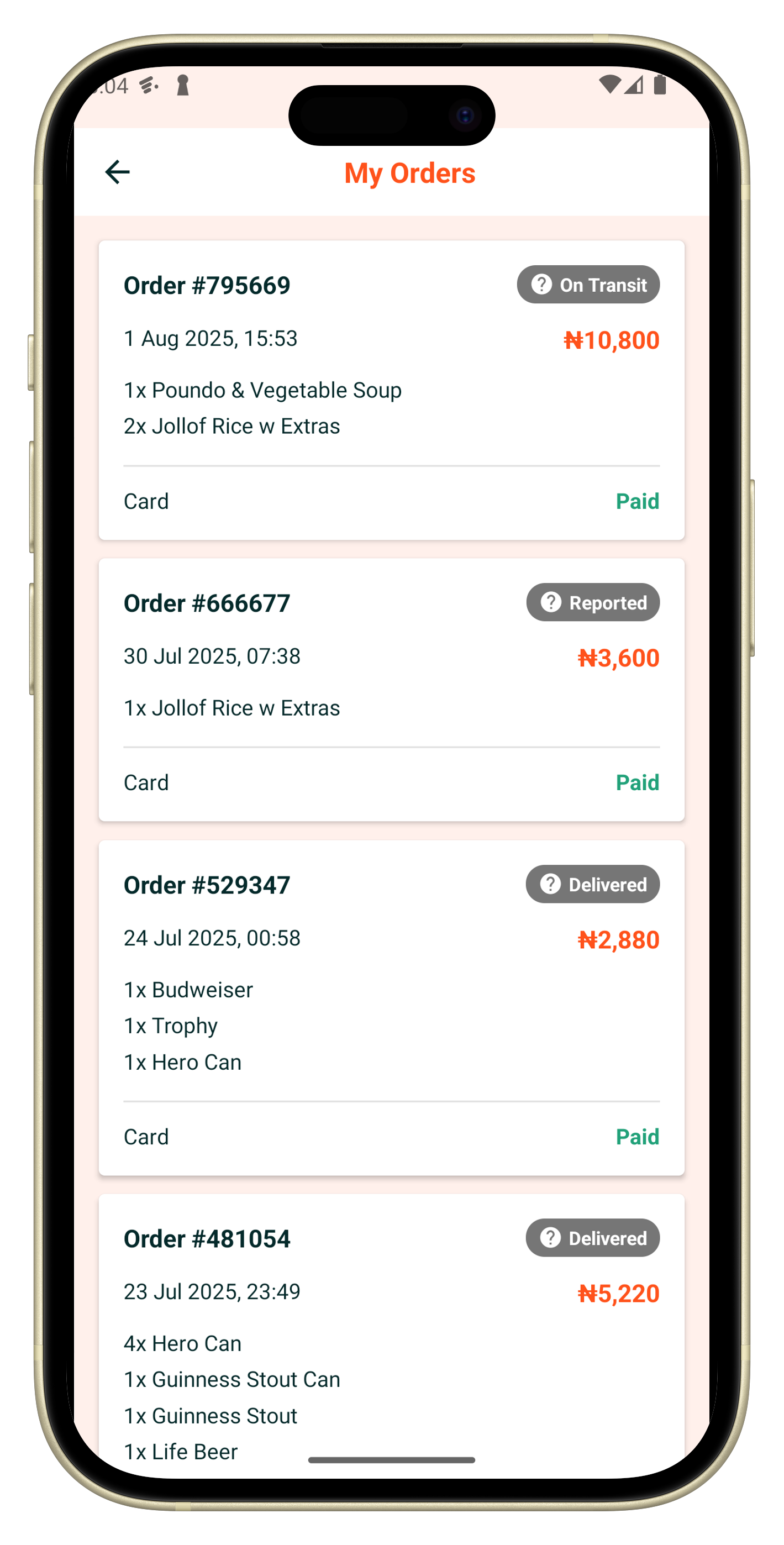 GoBuyMe App Mockup