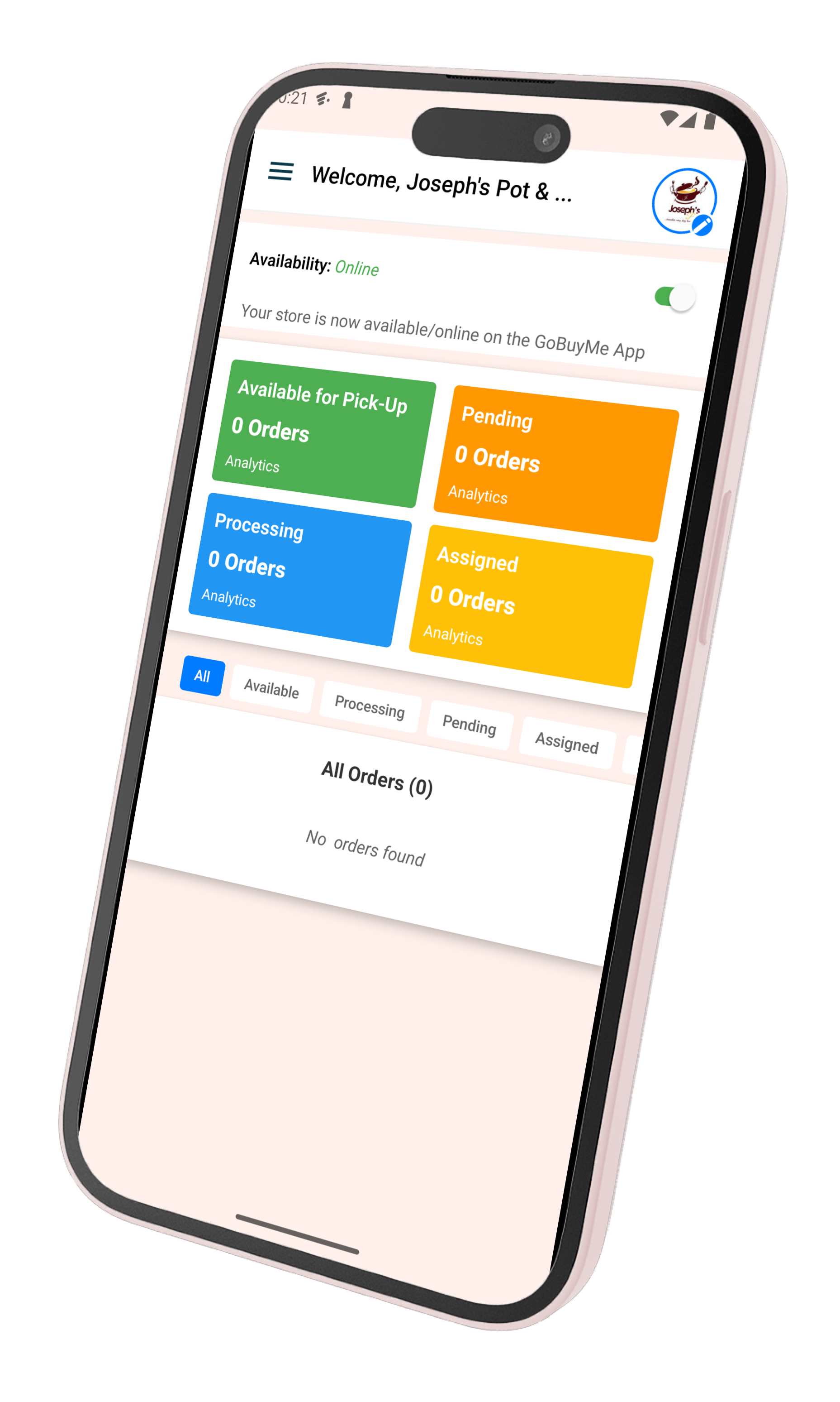 GoBuyMe App Mockup