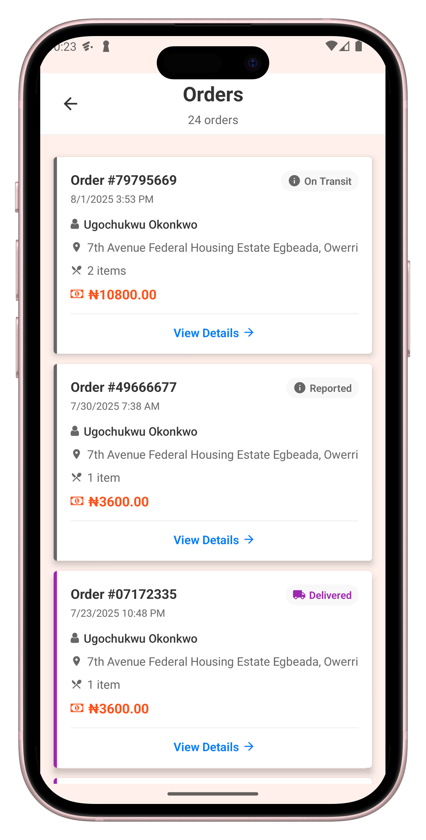 GoBuyMe App Mockup
